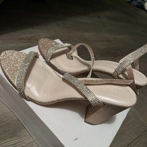 David's Bridal heels.  NWT